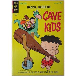 Cave Kids 4 Gold Key Comics 1964 4.0 VG Pebbles and Bamm-Bamm